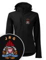 Softshell kurtka czarna z haftowanym logo PSP JRG