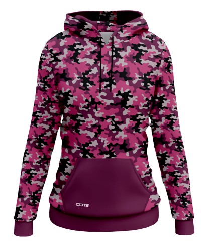 WZ 93 RÓŻ bluza damska front