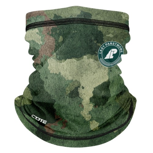 Komin termoaktywny PLAMY LP ZIELONE