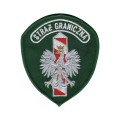 Naszywka z haftem Straż Graniczna