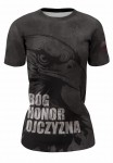 T-shirt BÓG HONOR OJCZYZNA damski