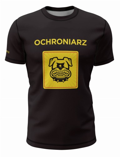 OCHRONIARZ_ZŁY-DOBRY_T-shirt męski front