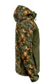softshell męski TIMBER GREEN bok